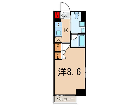 コンフォリア滝野川の物件間取画像